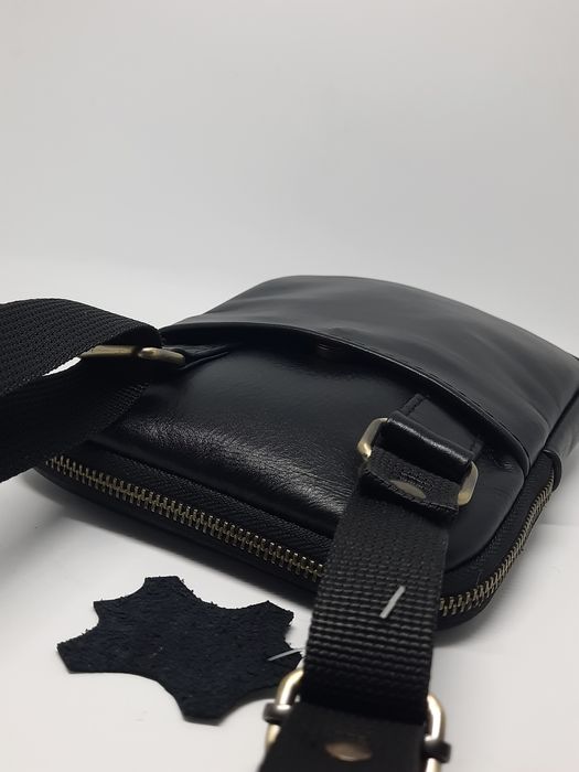 Чоловіча сумка шкіряна барсетка | Мужская кожаная сумка