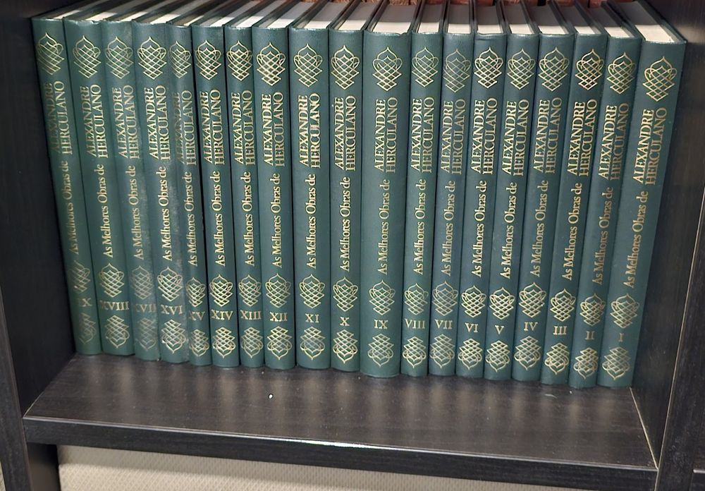 19 livros Coleção As Melhores Obras de Alexandre Herculano