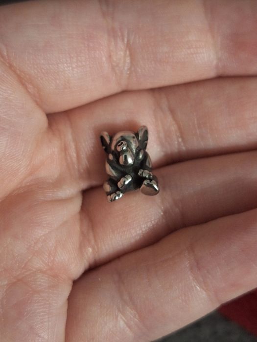 Nowy charms słoń - stal chirurgiczna 316l.
