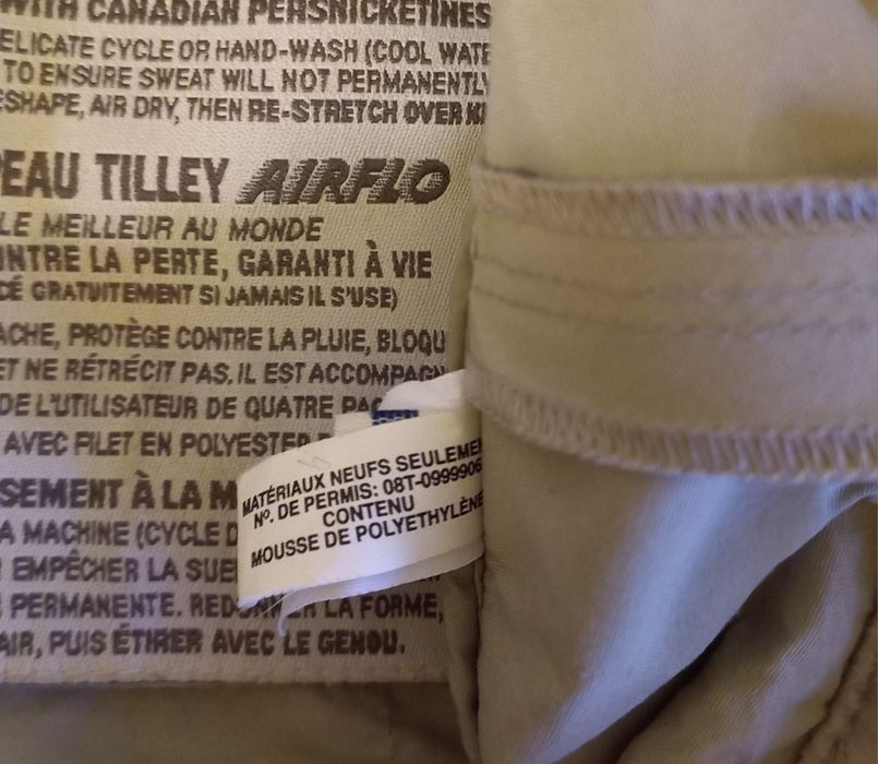 Шляпа панама Tilley Airflo Канада