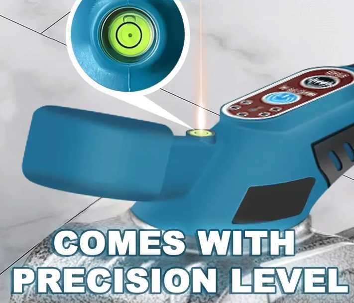 Вібратор для укладання плитки 18V, віброприсоска, сумка (без акб)