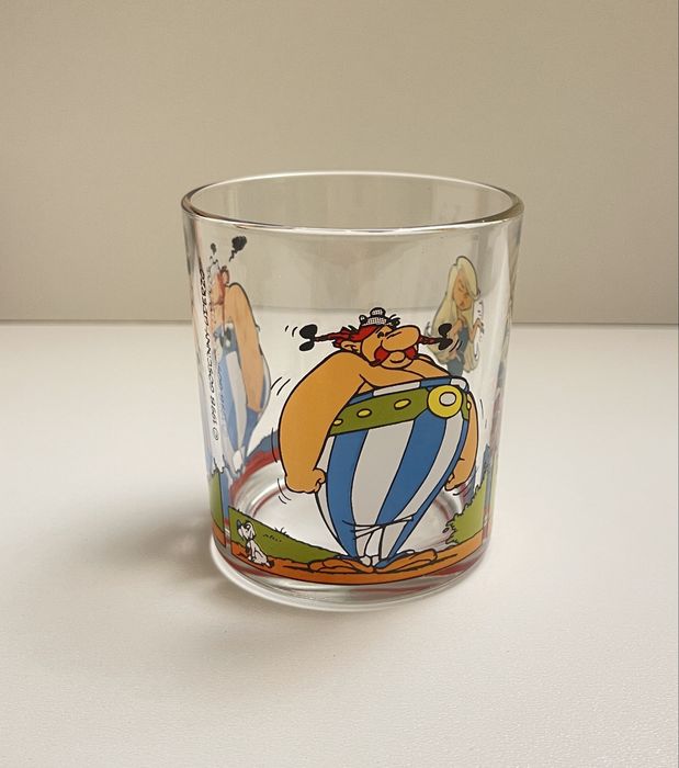 Szklanka bajkowa kolekcjonerska Asterix 1998
