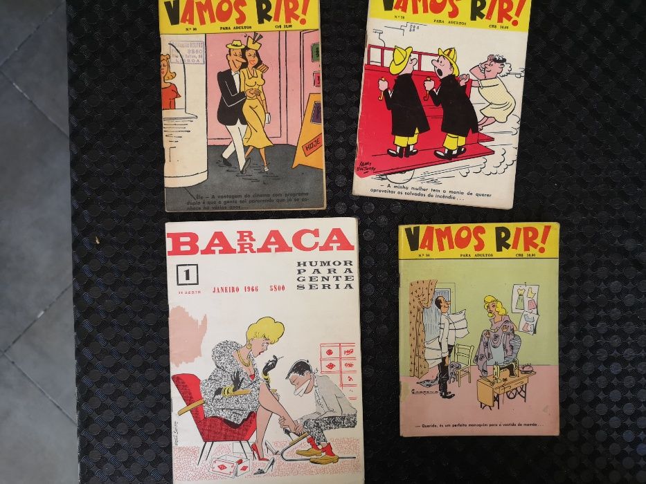 Livros de Anedotas Humor anos 50 a 70