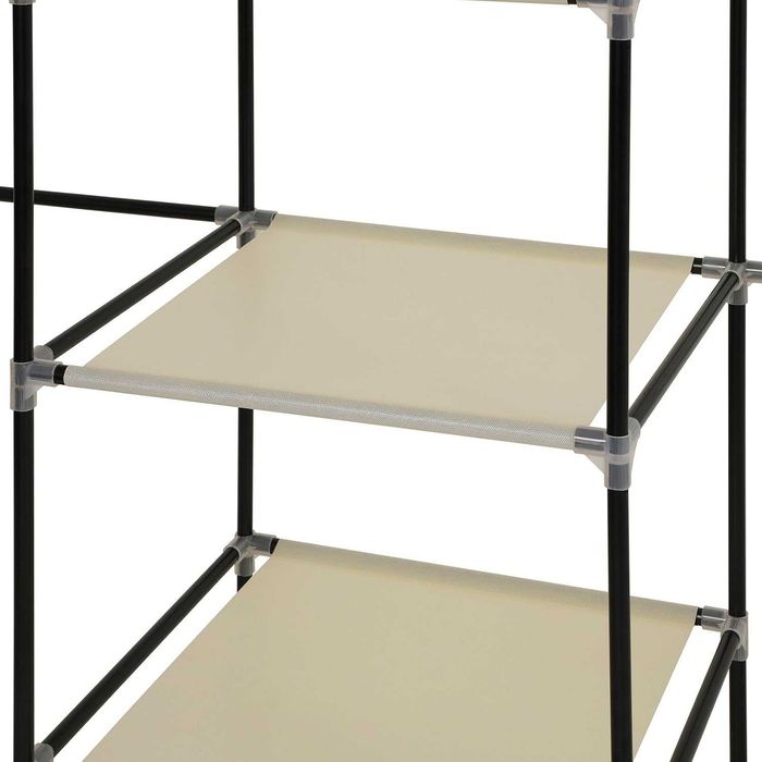 Armário portátil em tecido removível 175x 150x 45 cm NOVO ENVIO GRÁTIS