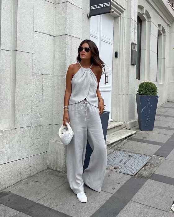 Костюм Zara льон