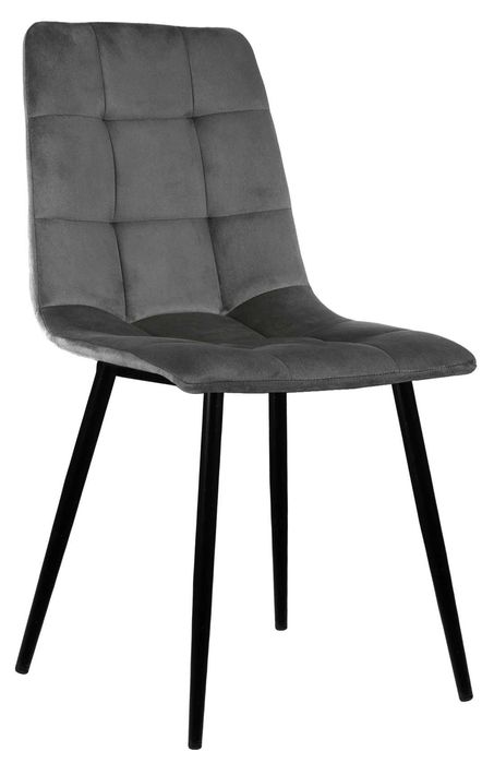 Welurowe krzesło tapicerowane do salonu i jadalni. Nowe. Wysyłka 24h