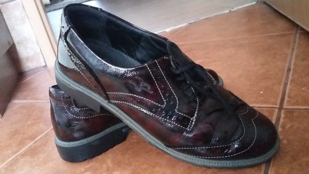 Buty oksfordki skóra 38