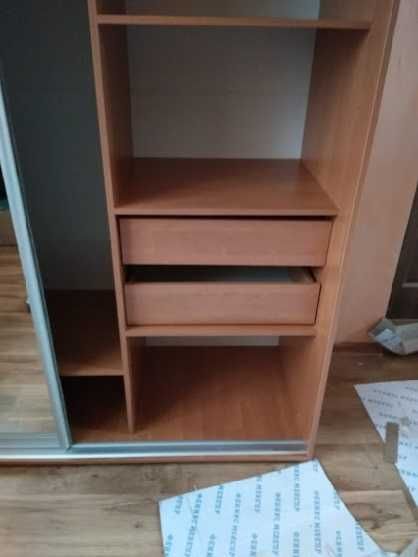 Дводверна шафа-купе/ Шафа з дзеркалами/ Велика шафа в коридор