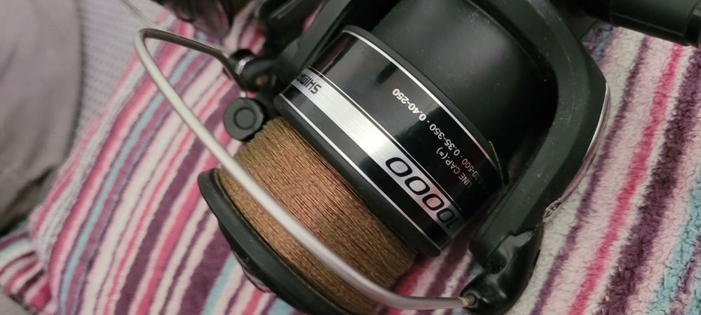 2 razy kolowrotki shimano dl1000rb i st 1000rb