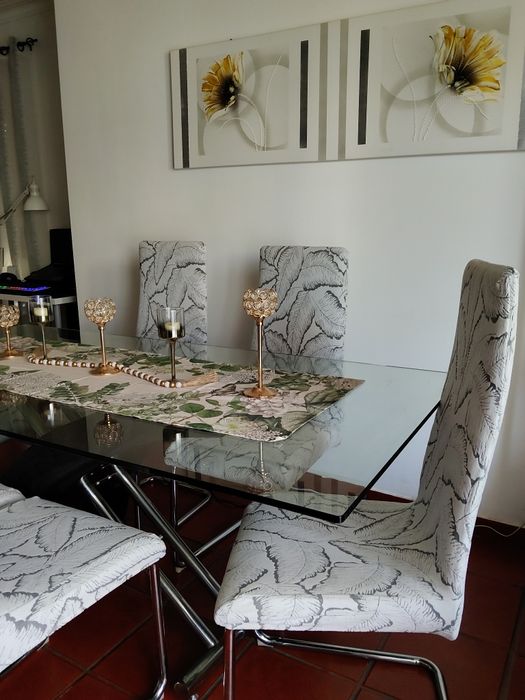Mesa Jantar Vidro