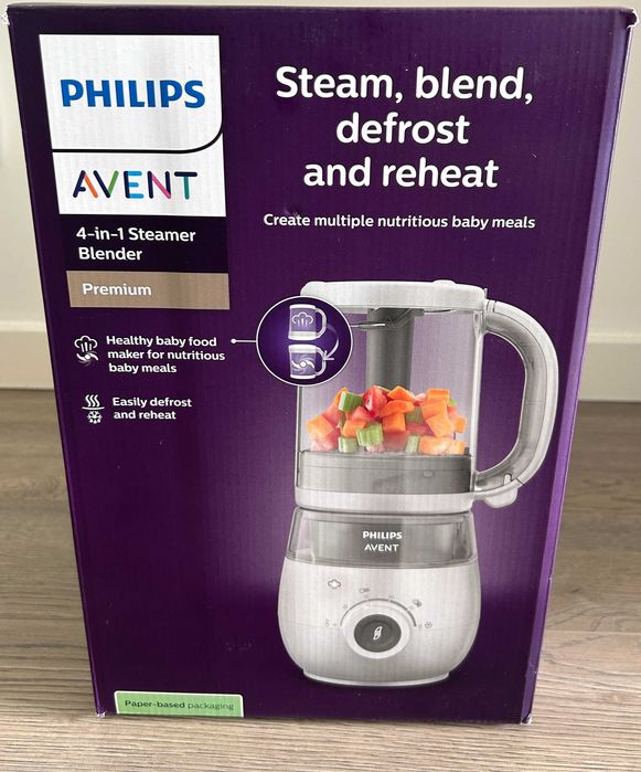Philips Avent - Robot de Cozinha Easy Papa 4 em 1 [NOVO]