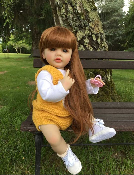 8)Кукла Реборн очаровательная Принцесса  55сМ. Премиум класса