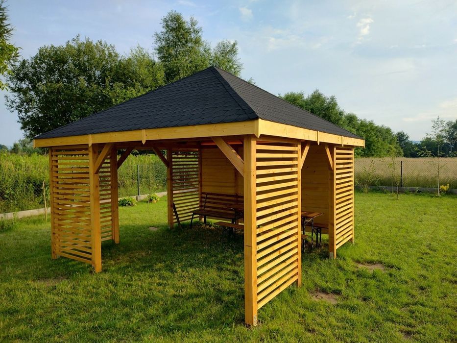 Altana. Pergola. Zadaszenia. Tarasy. Wiaty. Plac zabaw. Ogrodzenia.