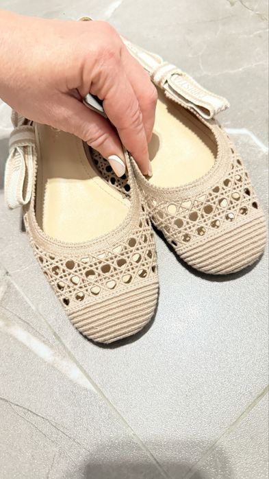 Летние открытые Балетки,сабо Dior 37-37.5