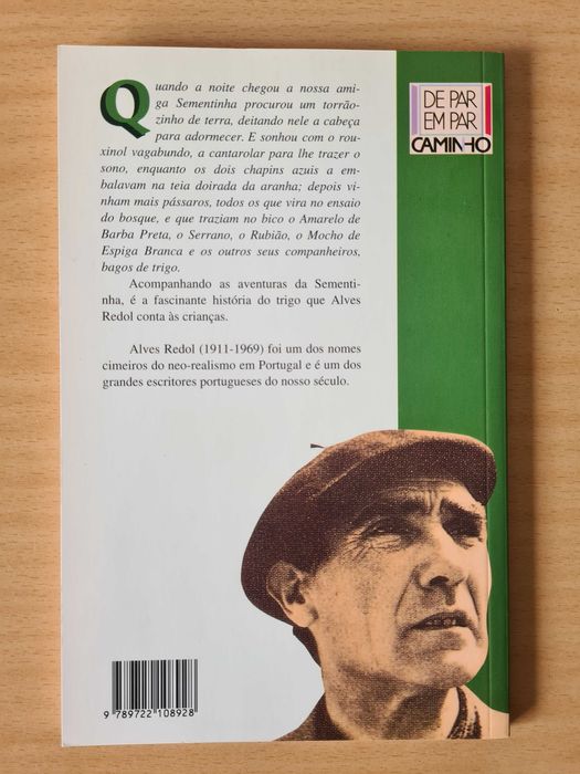 Livro infantil "A Vida Mágica da Sementinha" de Alves Redol