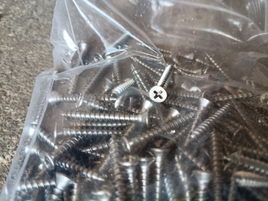 Wkręty montażowe tarasowe / do drewna 3,5 cm – 300 szt.  Deska tarasowa