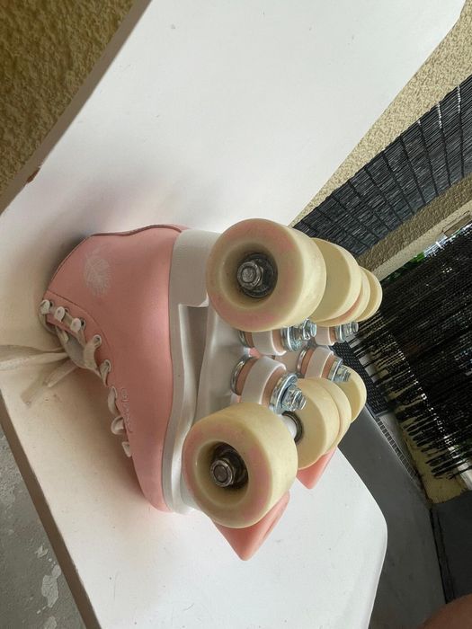 Patins Menina Oxelo - Tamanho 28 (Quase Novo)