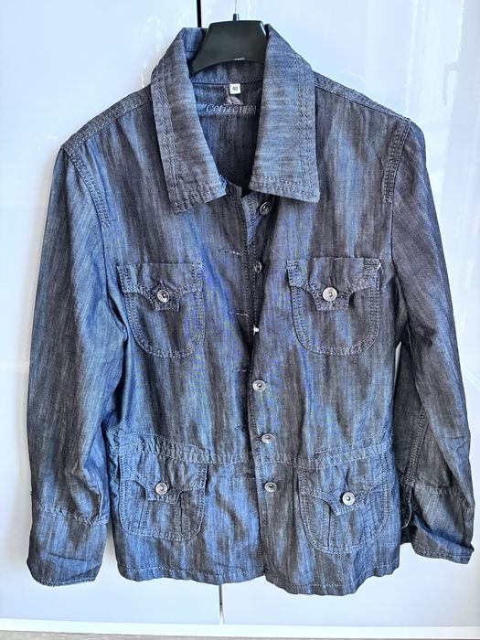 Katana koszula ciemny denim grafit Keilbach 38