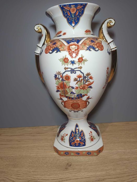 Jarrão em Porcelana Panda – Estilo Imari Oriental