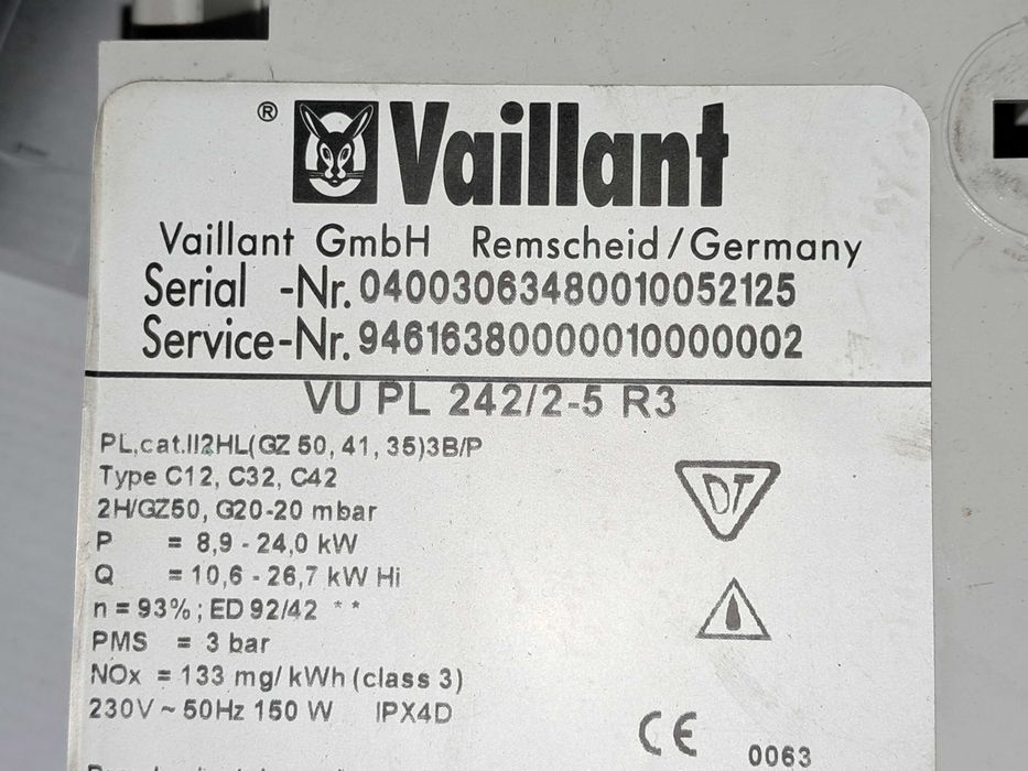 Palnik gazowy od pieca CO Vaillant VU PL 242/2-5 R3