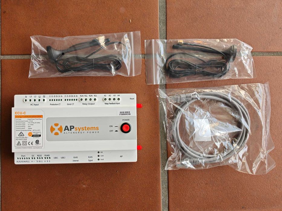 Gateway Solar APsystems ECU-C WiFi/Zigbee – NEW64751976654083122