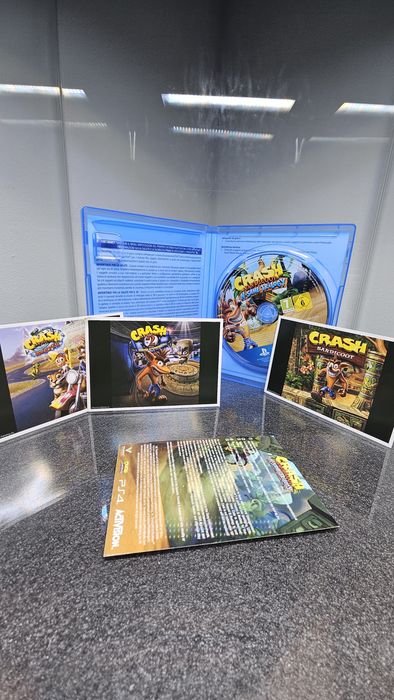 Crash Bandicoot N Sane Trilogy Insane Trilogia PS4 PlayStation 4