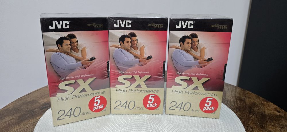 Kasety video VHS Jvc