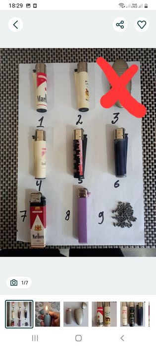 Зажигалки Запальнички CLIPPER Кремни для зажигалок СССР Казахстан
