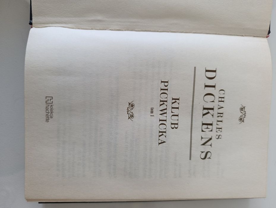 Klub Pickwicka Charles Dickens