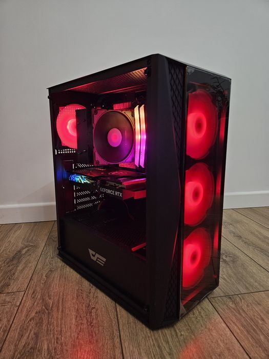 Komputer gamingowy PC RTX 4060 Ryzen 5600 SSD 512GB RAM 16GB