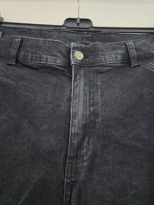 Spodenki jeans czarne męskie kaffe curve XXL