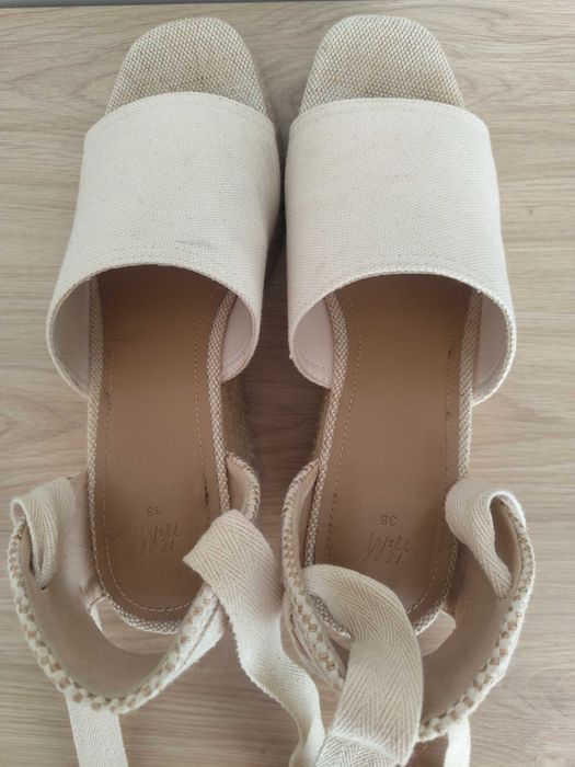 Espadryle H&M 38 koturn