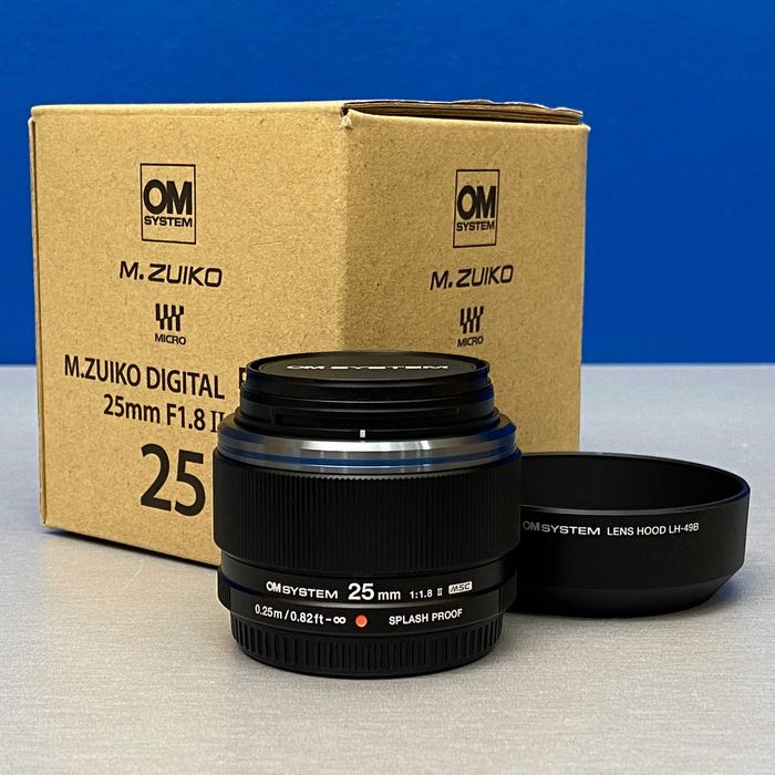 OM System M.Zuiko Digital 25mm f/1.8 II