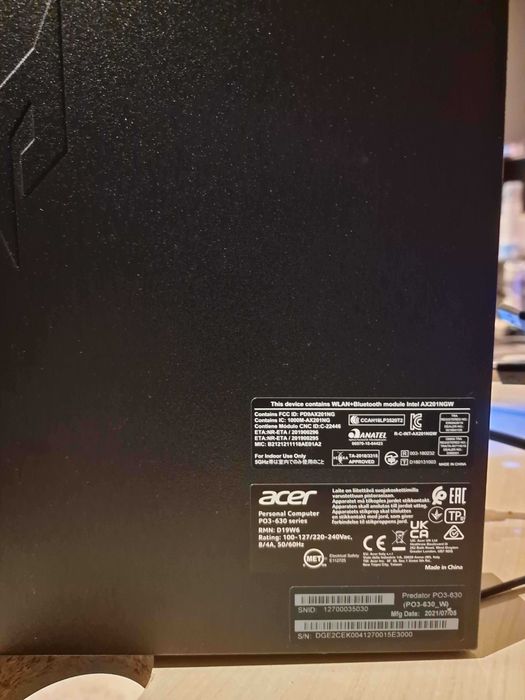 Komputer Gamingowy  | i7-11700F | RTX 3060 |