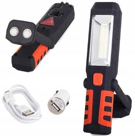 Latarka - Lampa - Lampka LED Li-on 2800mAh 3W Silver