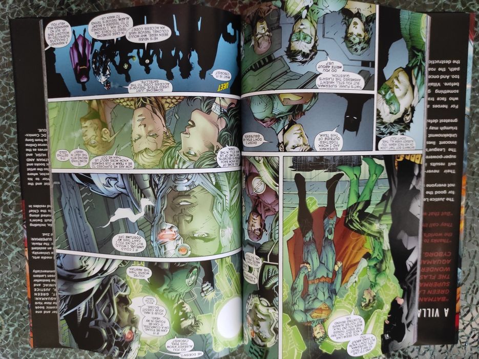 Justice League Vol. 2 The villain's Journey Geoff Johns Jim Lee DC Comics Banda desenhada