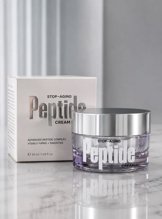 Антивіковий крем Medilux Peptide Cream 50 мл з пептидами