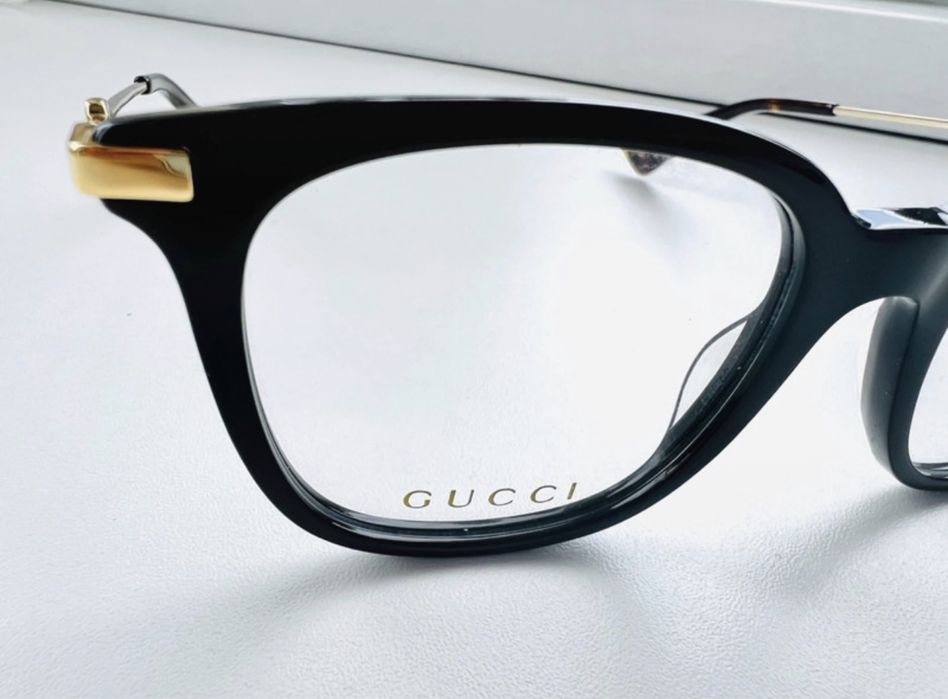 GUCCI Okulary zerówki GC01100 Nowe Oryginalne