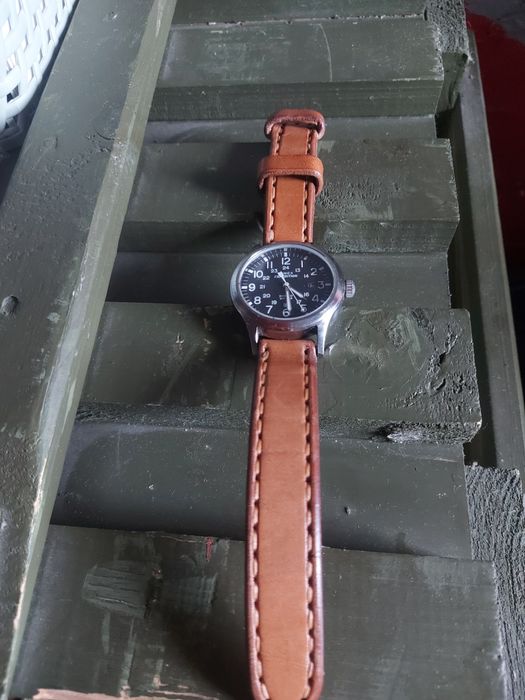 papasek do zegarka ręcznie robiony