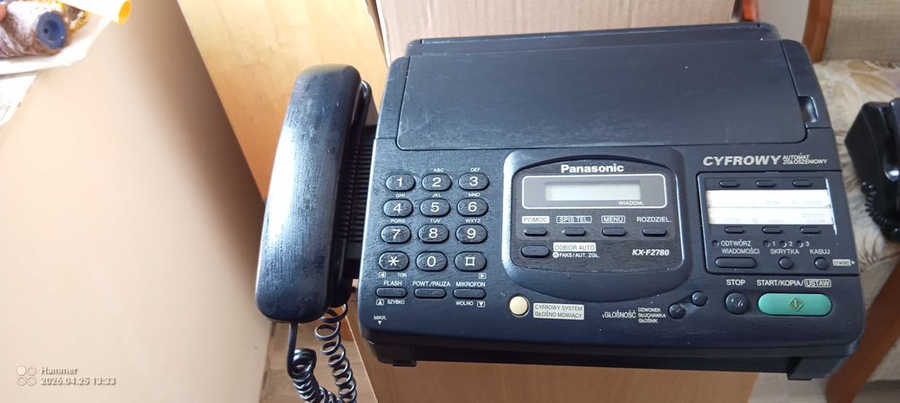 telefon z faxem Panasonic
