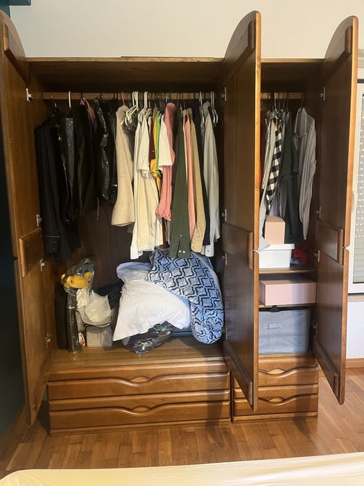 Roupeiro Pinho (2 módulos)