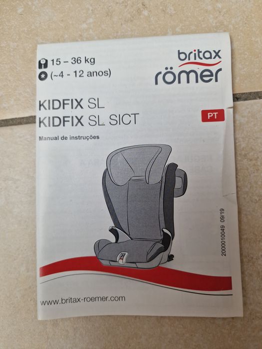 Cadeira Auto Britax Römer 15-36kg