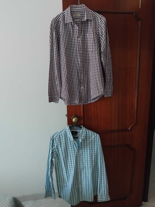 Várias camisas homem - tamanho s