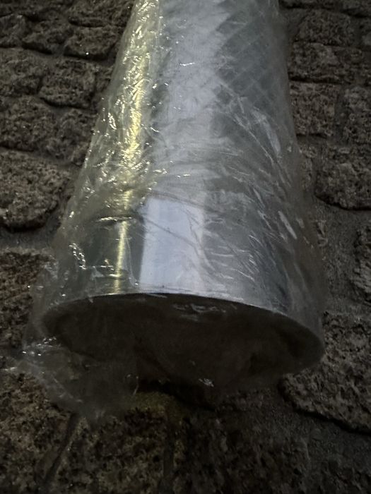 Tubo inox queda de agua