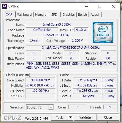 MSI Z370a-pro + Intel I3 8350K + SilentiumPC Spartan 3 LT HE1012