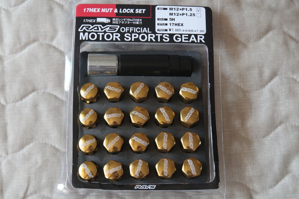 Колёсные гайки Volk Rays стальные кованые (не дешёвый алюминий) racing