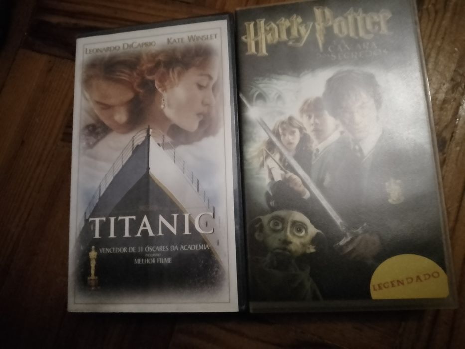 Cassetes VHS Filmes saldos hoje e DVDs de qualidade desde 2E.