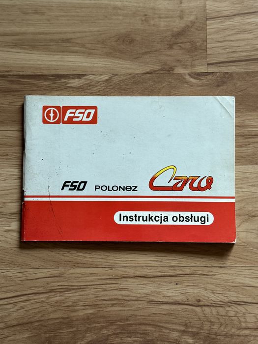 Książka, instrukcja obsługi FSO POLONEZ Caro