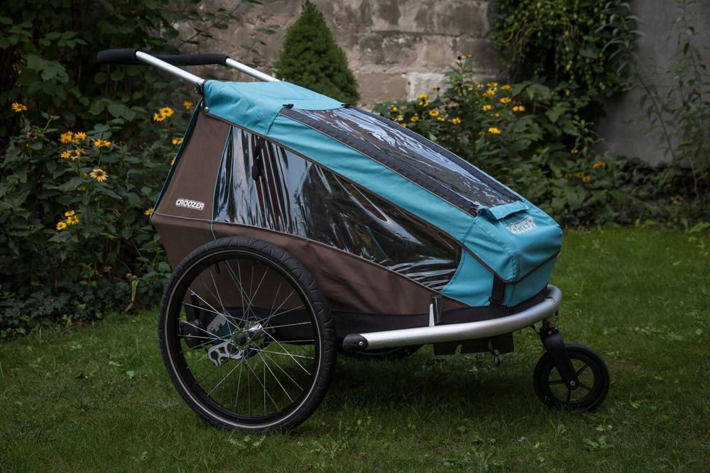 Przyczepka rowerowa croozer kid 1, zestaw 3 w 1