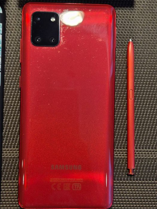 Samsung Galaxy Note 10 Lite 6/128 Red / S Pen / Повний комплект / NFC